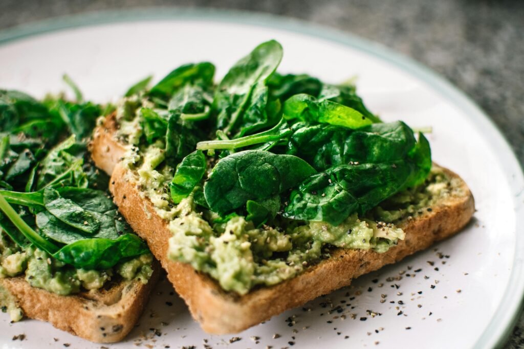 Spinach on toast good for sex and boost testosterone.