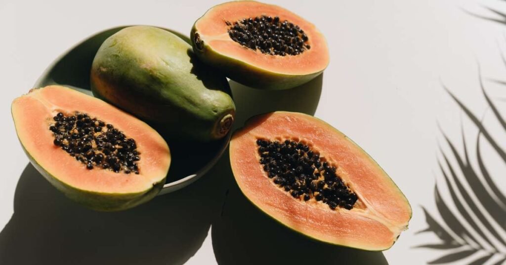 Green Papaya packed with nutrients and vitamins