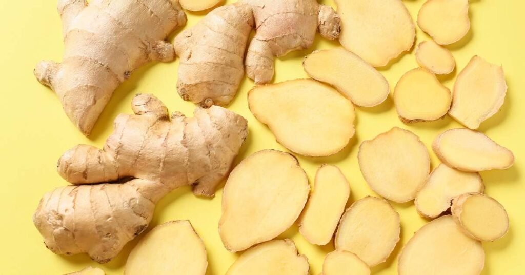 Ginger improves blood flow